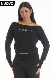 Felpa Ikonic Core FW 25 Nero