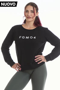 Felpa Ikonic WINTER FLAG Nero