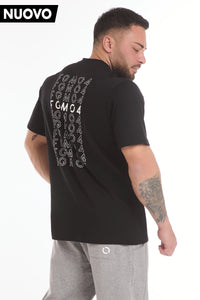 T-Shirt Statement Uomo Nero