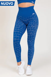 Leggings Push Up All - up Cocco Blu Accidia - FGM04 - LEGGINGS ANTICELLULITE - fgm04