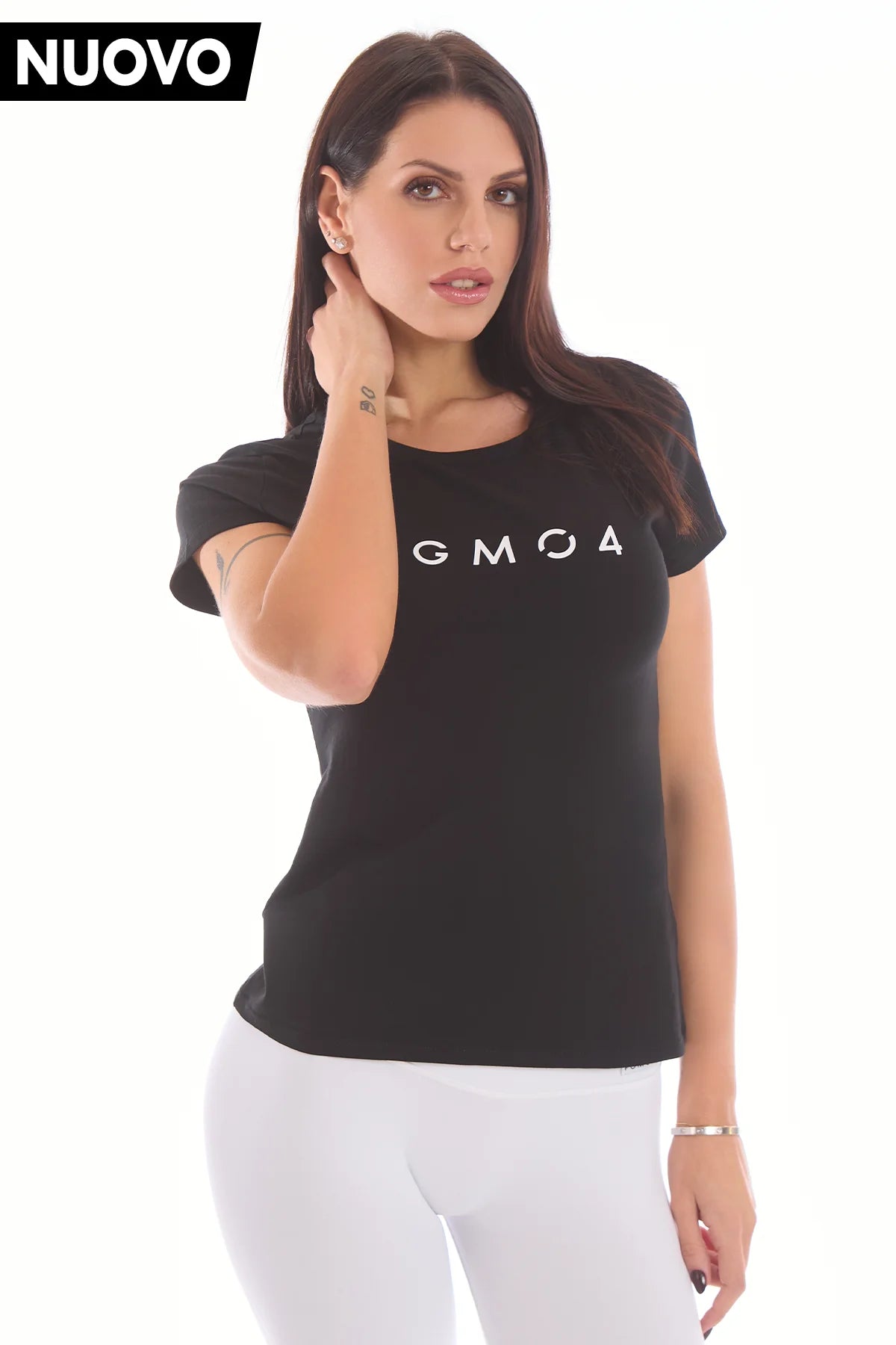 T-Shirt Essential Fgm04 Nero - FGM04 - Linea Ikonic - fgm04