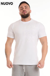 T-Shirt Shadow Fgm04 Uomo Bianco - FGM04 - Linea Ikonic Uomo - fgm04