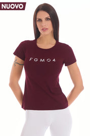 T-Shirt Essential Fgm04 Prugna - FGM04 - Linea Ikonic - fgm04