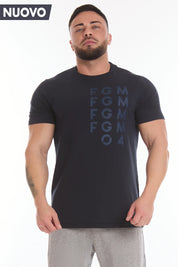 T-Shirt Shadow Fgm04 Uomo Blu - FGM04 - Linea Ikonic Uomo - fgm04