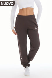 Jogger Slim Ikonic FW 25 Cioccolato