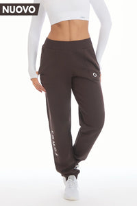 Jogger Slim Ikonic FW 25 Cioccolato