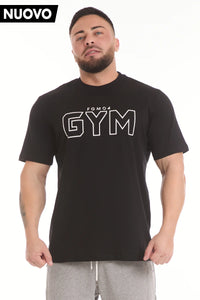 T-Shirt Gym Fgm04 Uomo Nero