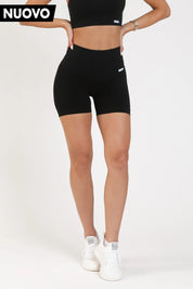 Shorts Monogram Nero - FGM04 - LEGGINGS ANTICELLULITE - fgm04