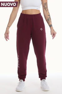 Pantalone Jogger Ikonic WINTER FLAG Prugna