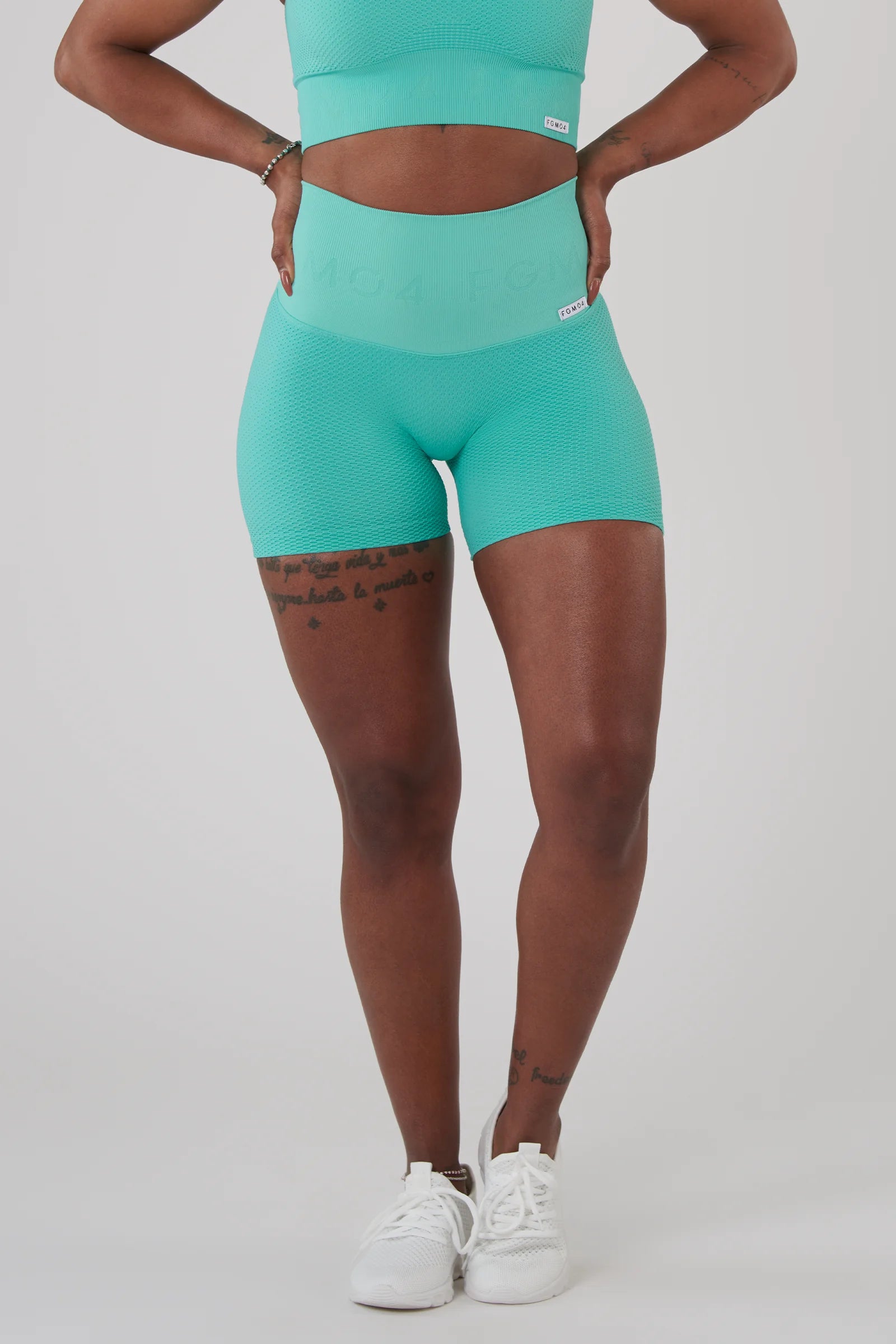 Shorts Candy Bubble Cryofir Ice Green - FGM04 - LEGGINGS ANTICELLULITE - fgm04