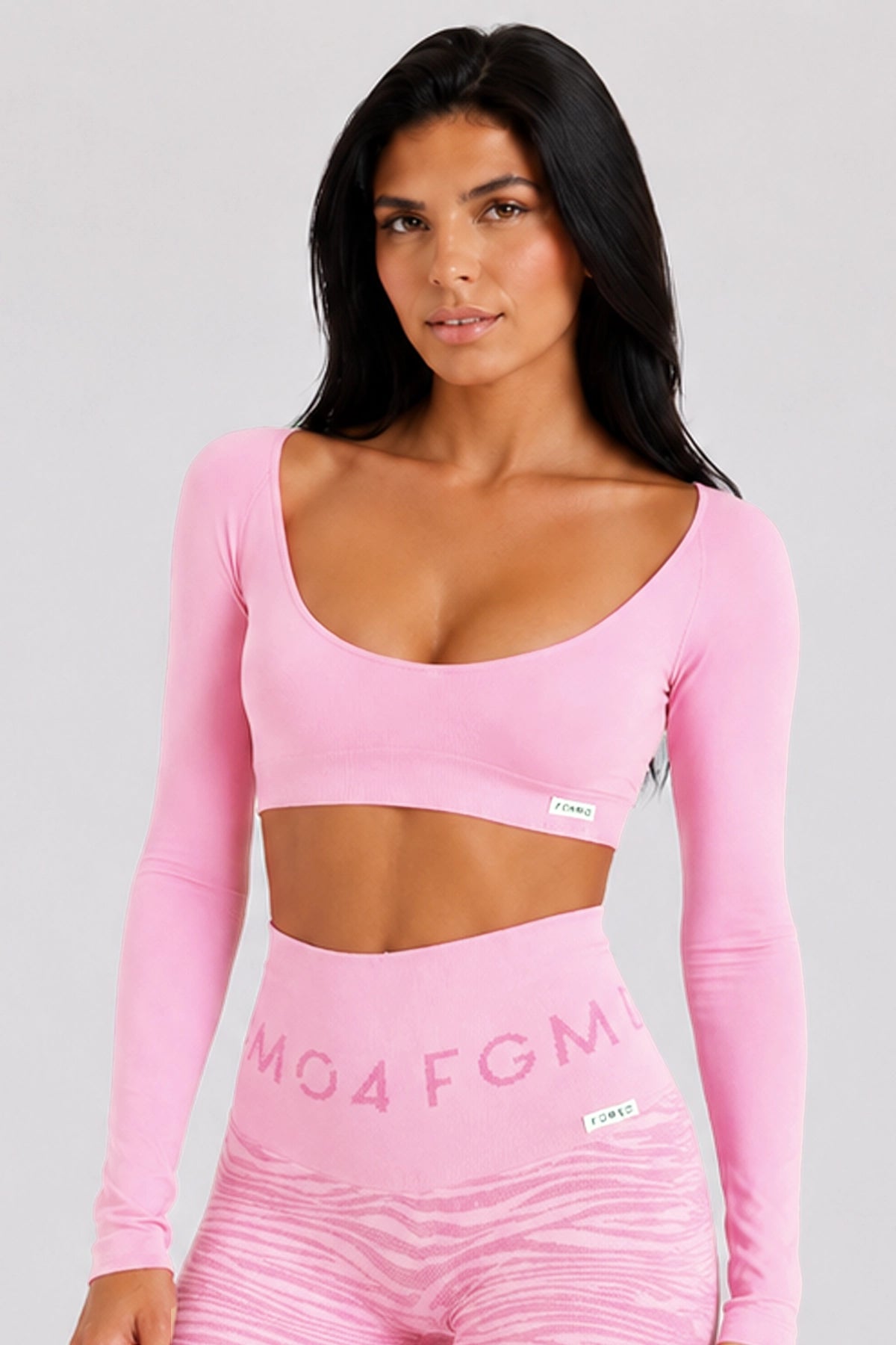 Diva Crop Top Rosa