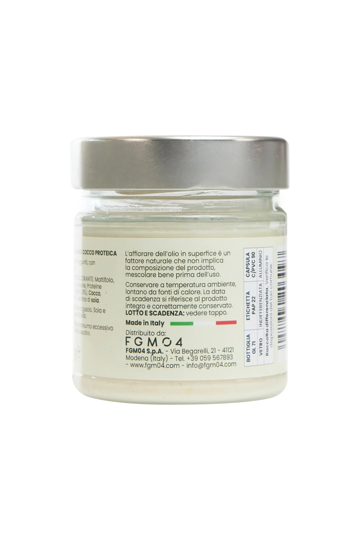 Crema Proteica Cocco - 200 g - FGM04 - OFFERTE SPECIALI - fgm04