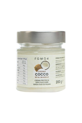 Crema Proteica Cocco - 200 g - FGM04 - OFFERTE SPECIALI - fgm04