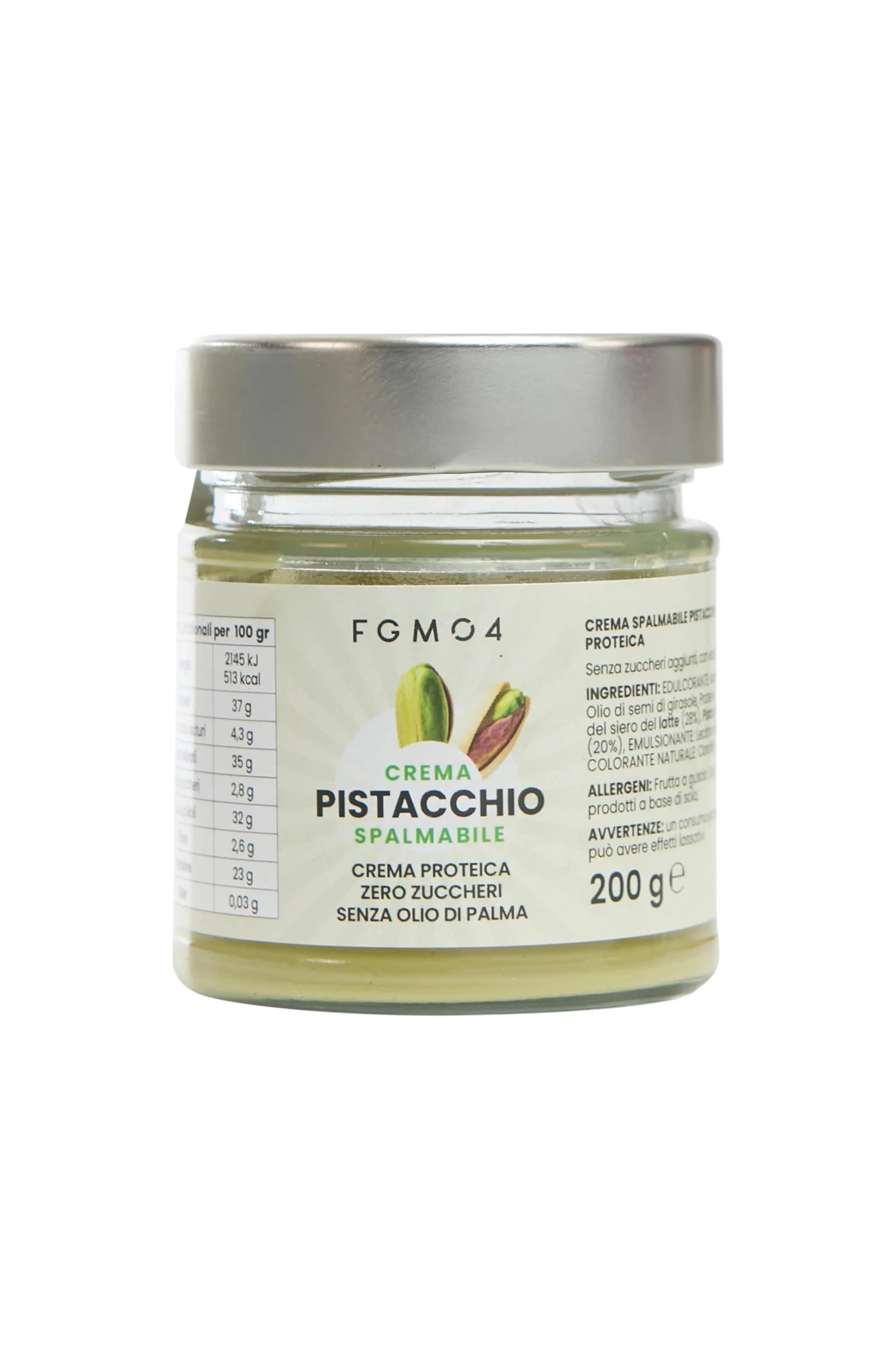 Crema Proteica Pistacchio - 200 g - FGM04 - OFFERTE SPECIALI - fgm04