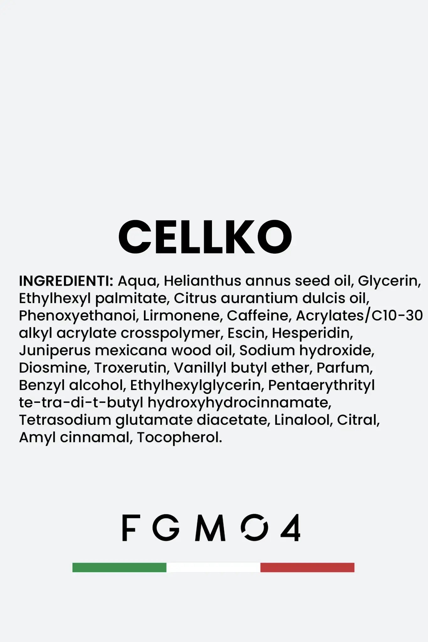 CellKO Gel Donna 200 ml - FGM04 - CREME ANTICELLULITE - fgm04