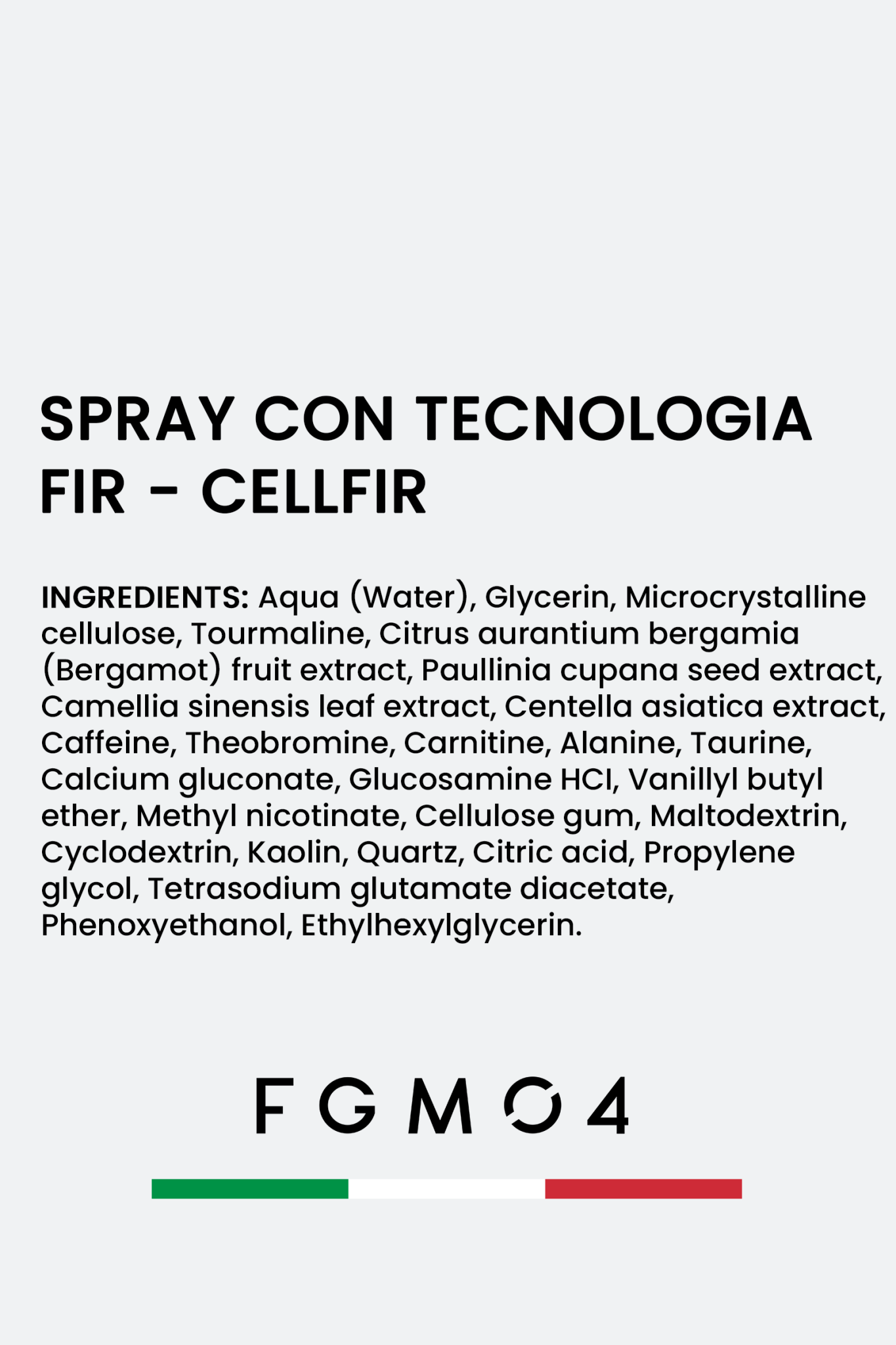 CellFIR Spray 200ml - FGM04 - CREME ANTICELLULITE - fgm04