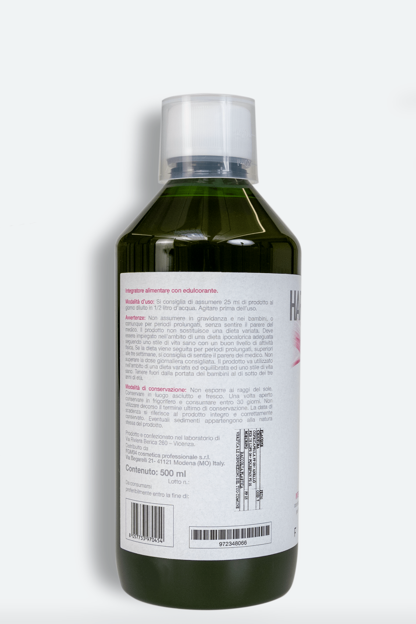 Harmony Slim 500 ml - FGM04 - INTEGRATORI - fgm04
