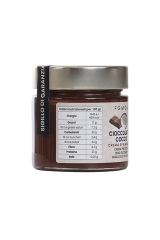 Crema Proteica Cioccolato Cocco - 200 g - FGM04 - OFFERTE SPECIALI - fgm04