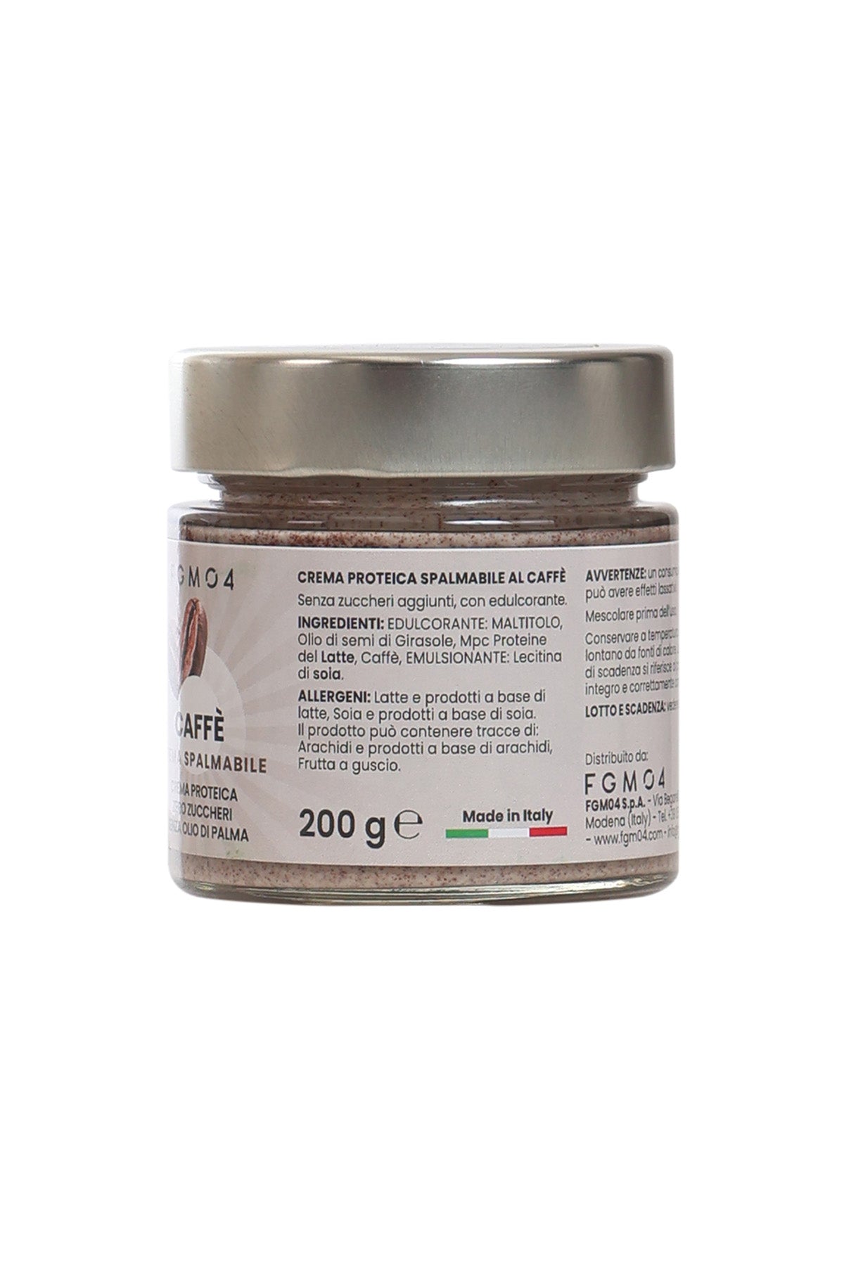 Crema Proteica al Caffè - 200 g - FGM04 - OFFERTE SPECIALI - fgm04
