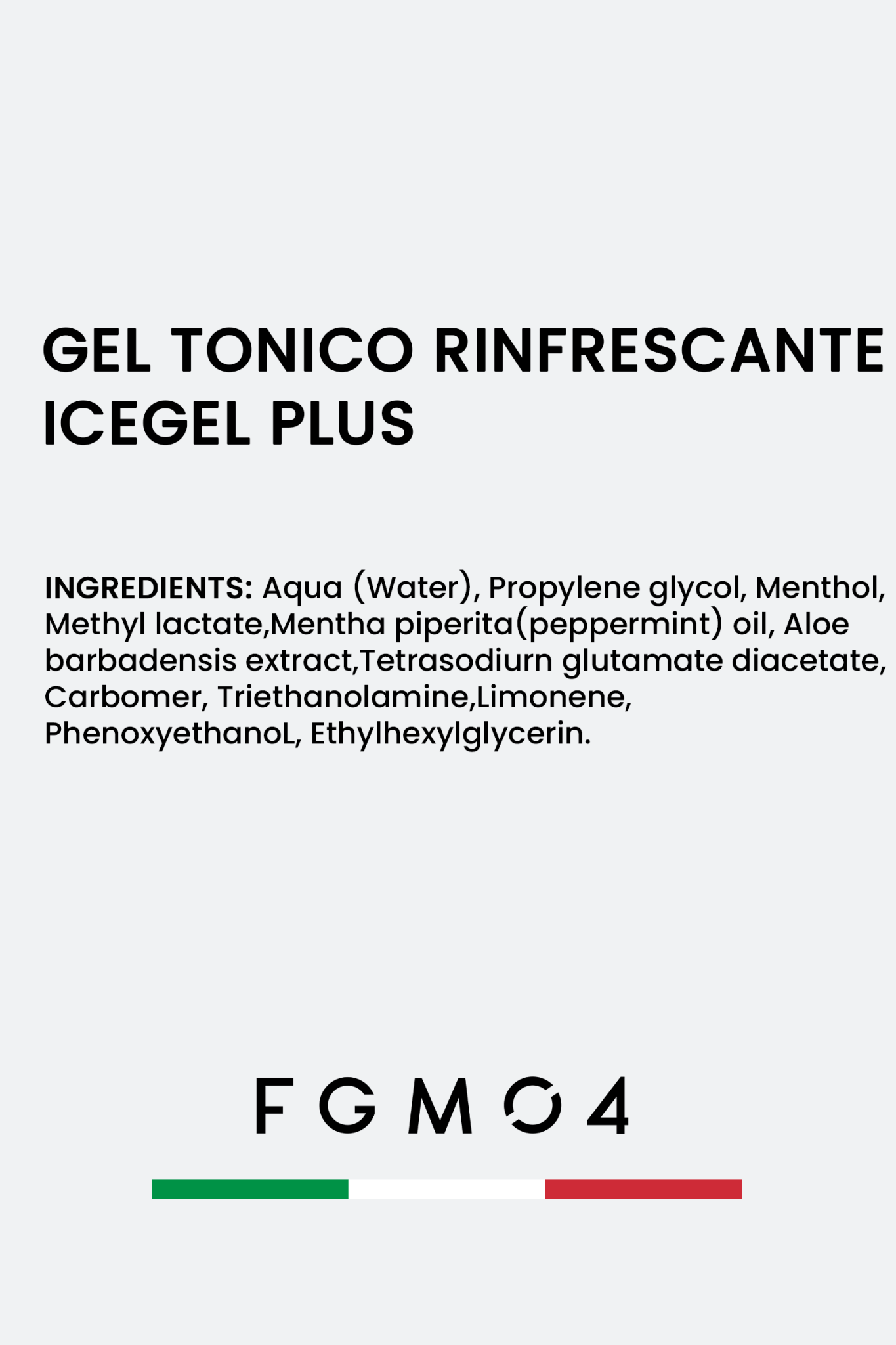 Icegel Plus Gel Unisex 200 ml - FGM04 - CREME DRENANTI - fgm04