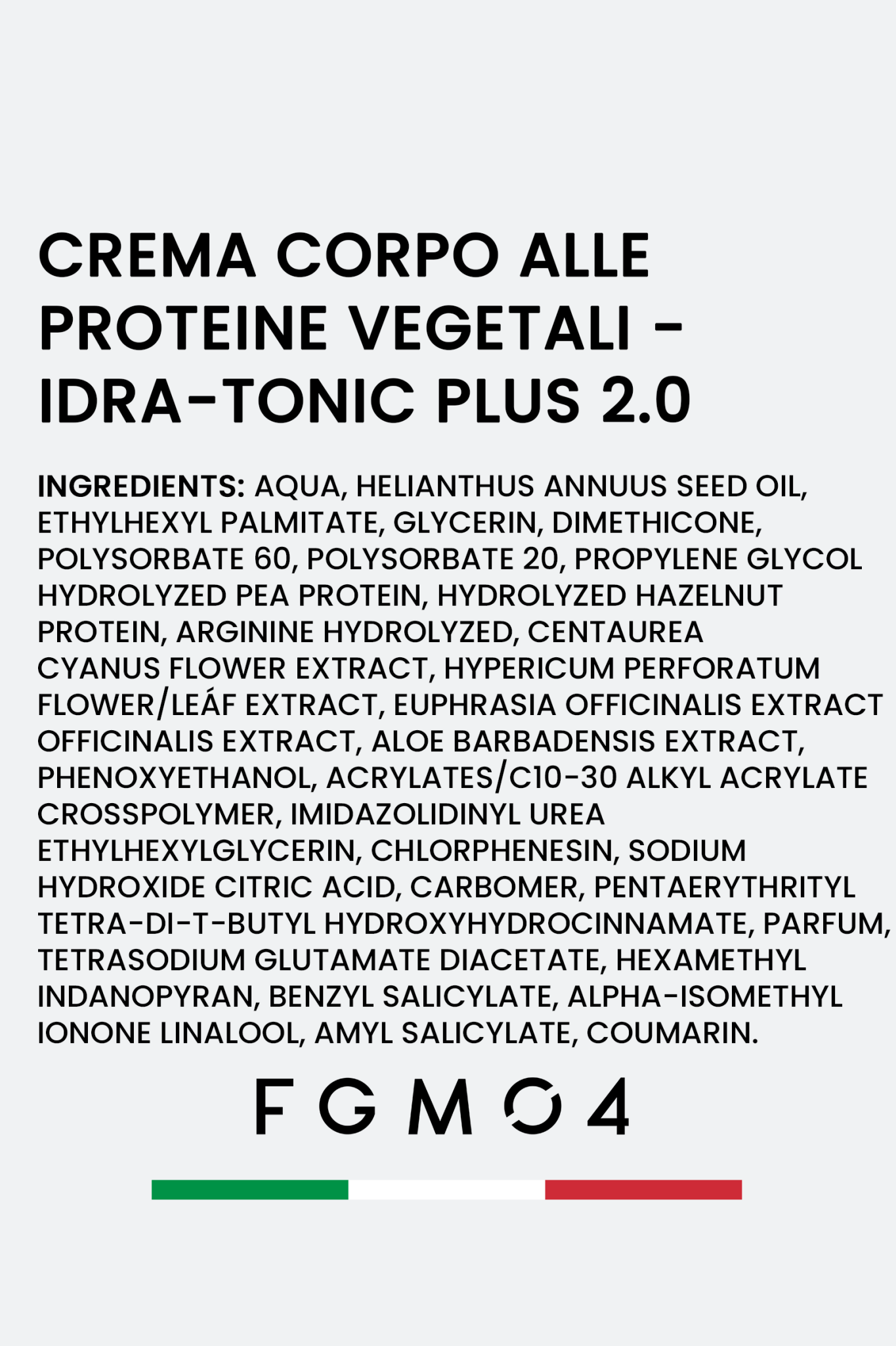 ETERNITY - Fast Bundle - CREME TONIFICANTI - fgm04