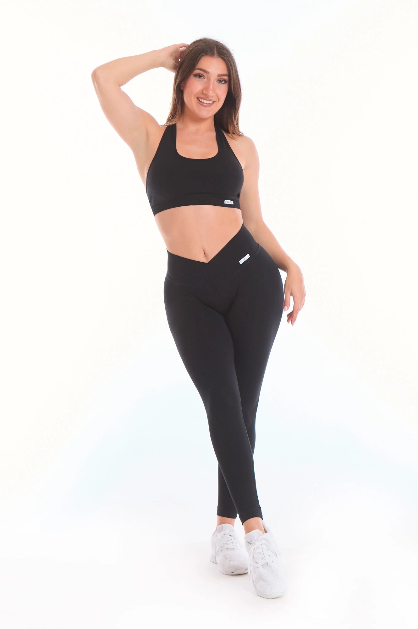 Leggings Push Up Venere Nero - FGM04 - LEGGINGS ANTICELLULITE - fgm04
