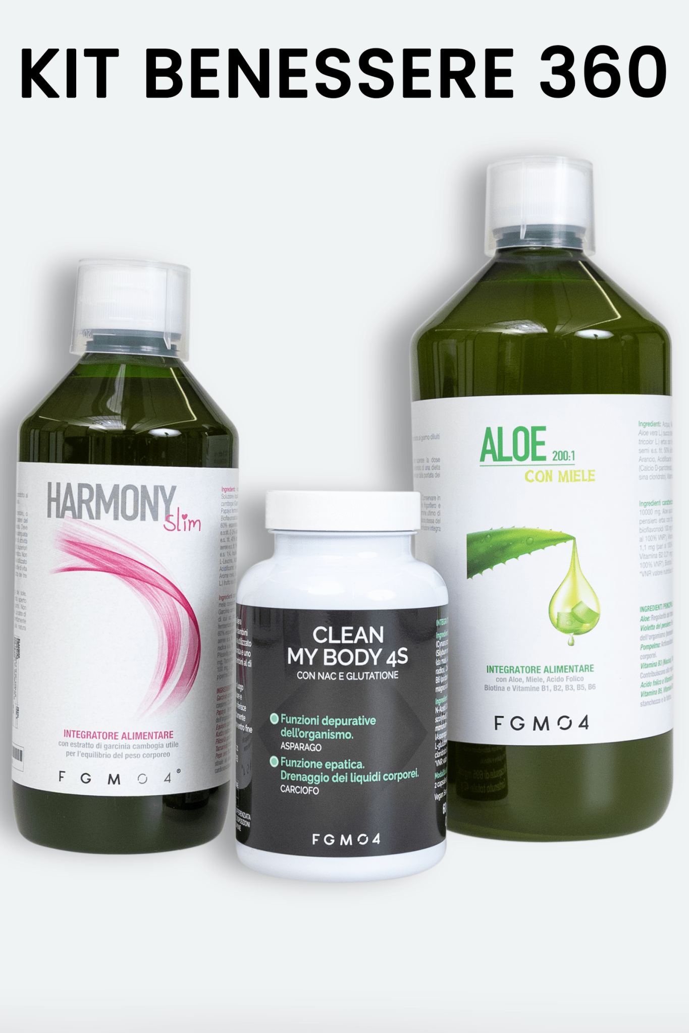 KIT BENESSERE 360 - Fast Bundle - INTEGRATORI - fgm04
