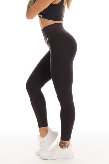 Leggings Push Up Gym Fashion Marrone After Dark - FGM04 - Leggings con Tecnologia F.I.R. - fgm04