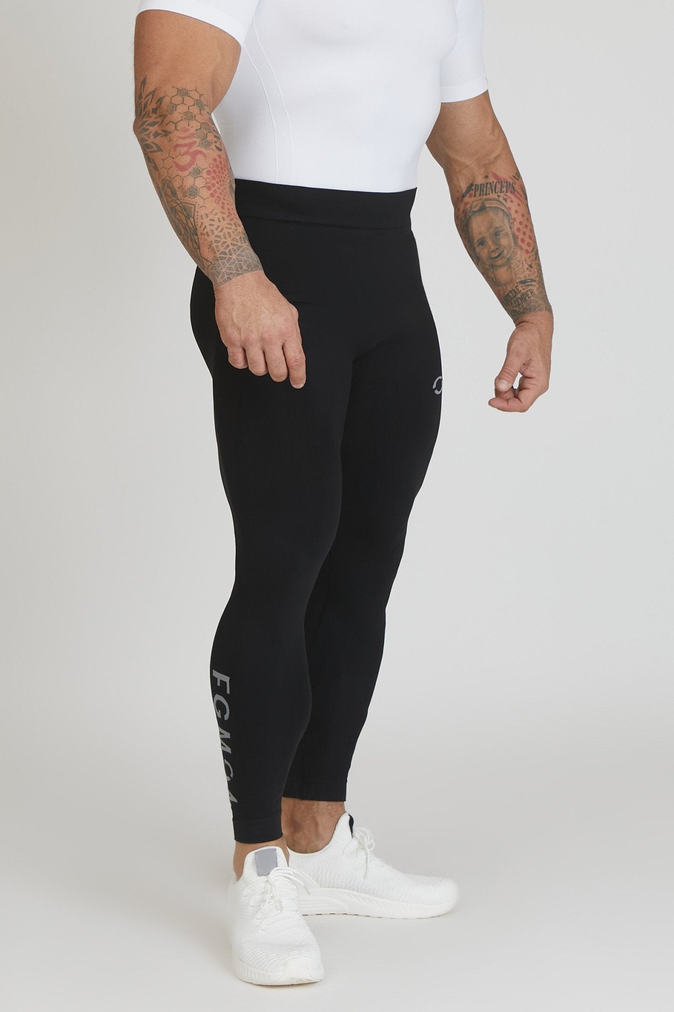 Leggings Uomo Nero - FGM04 - Linea Ikonic Uomo - fgm04