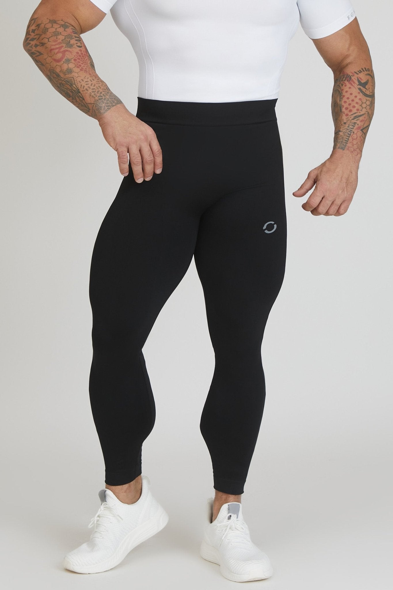Leggings Uomo Nero - FGM04 - Linea Ikonic Uomo - fgm04