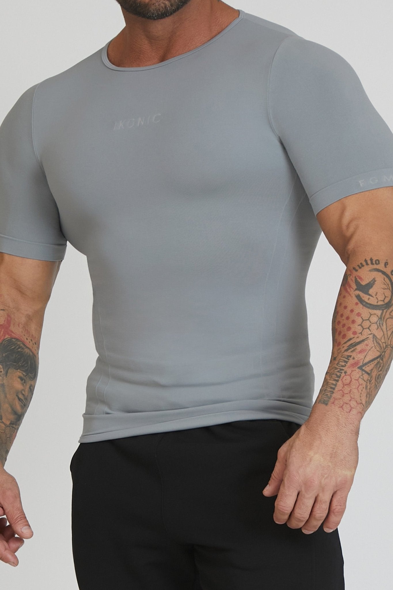 Maglia Ikonic Sport Unisex Grigio Nebbia - FGM04 - Linea Ikonic Uomo - fgm04