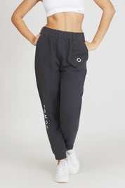 FLAG Women's Slim Jogger Pants Lead Grey