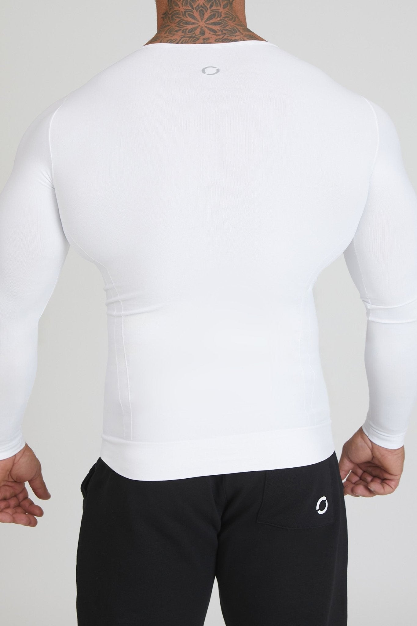 Maglia Manica Lunga FGM04 Sport Unisex Bianco - FGM04 - Linea Ikonic Uomo - fgm04