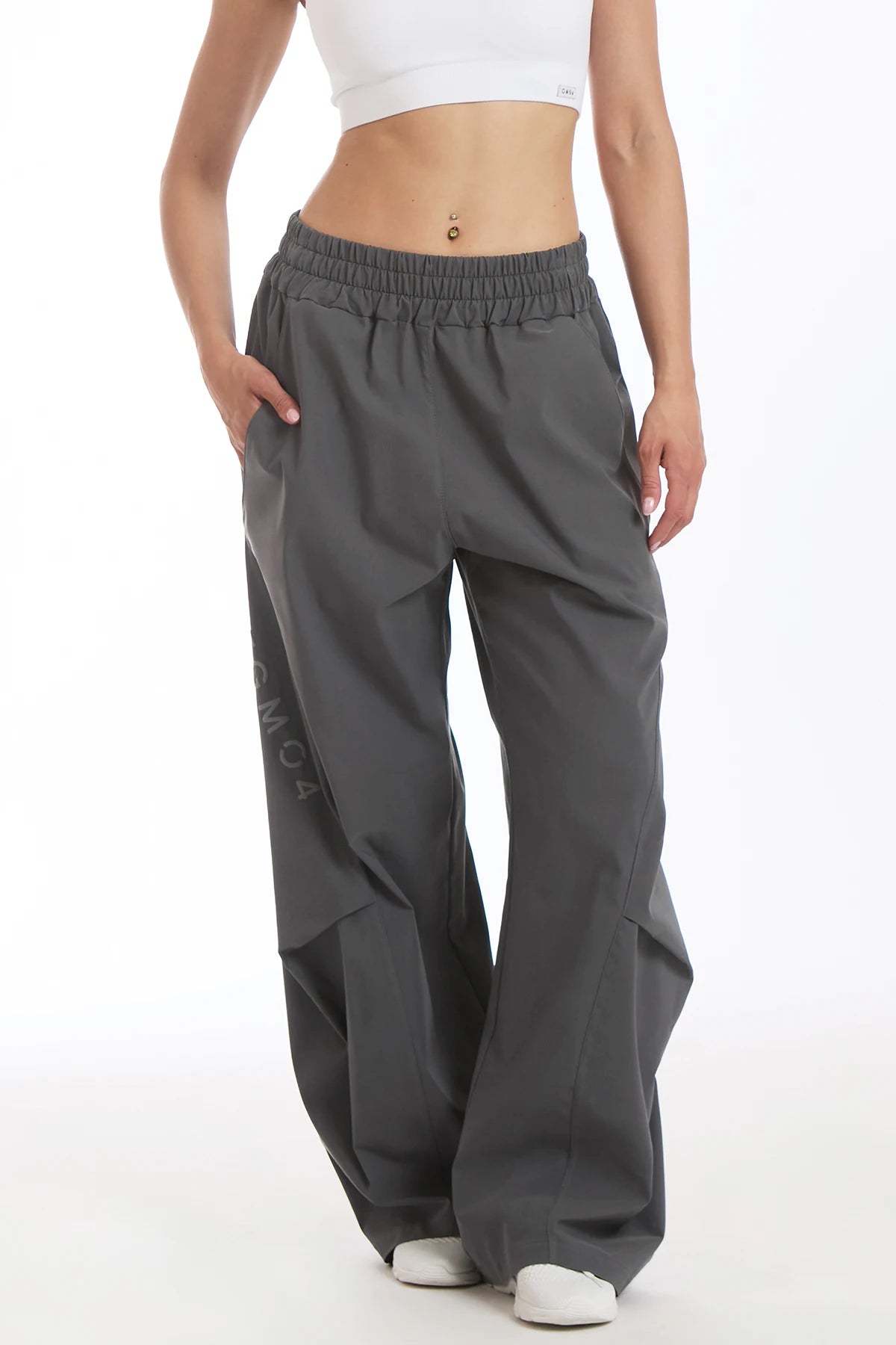 Pantalone Baggy Origami Grigio Piombo - FGM04 - Linea Ikonic - fgm04