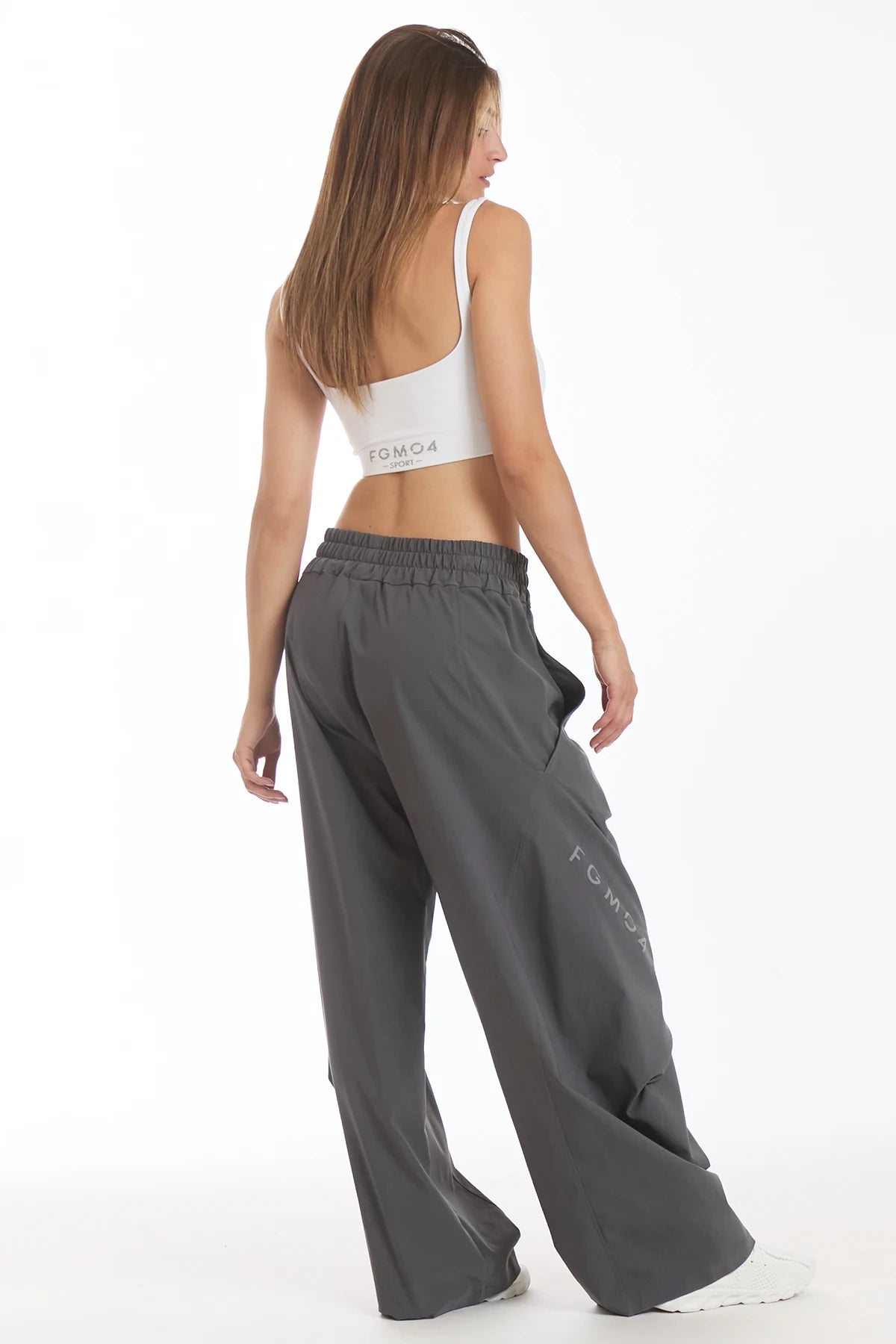 Pantalone Baggy Origami Grigio Piombo - FGM04 - Linea Ikonic - fgm04