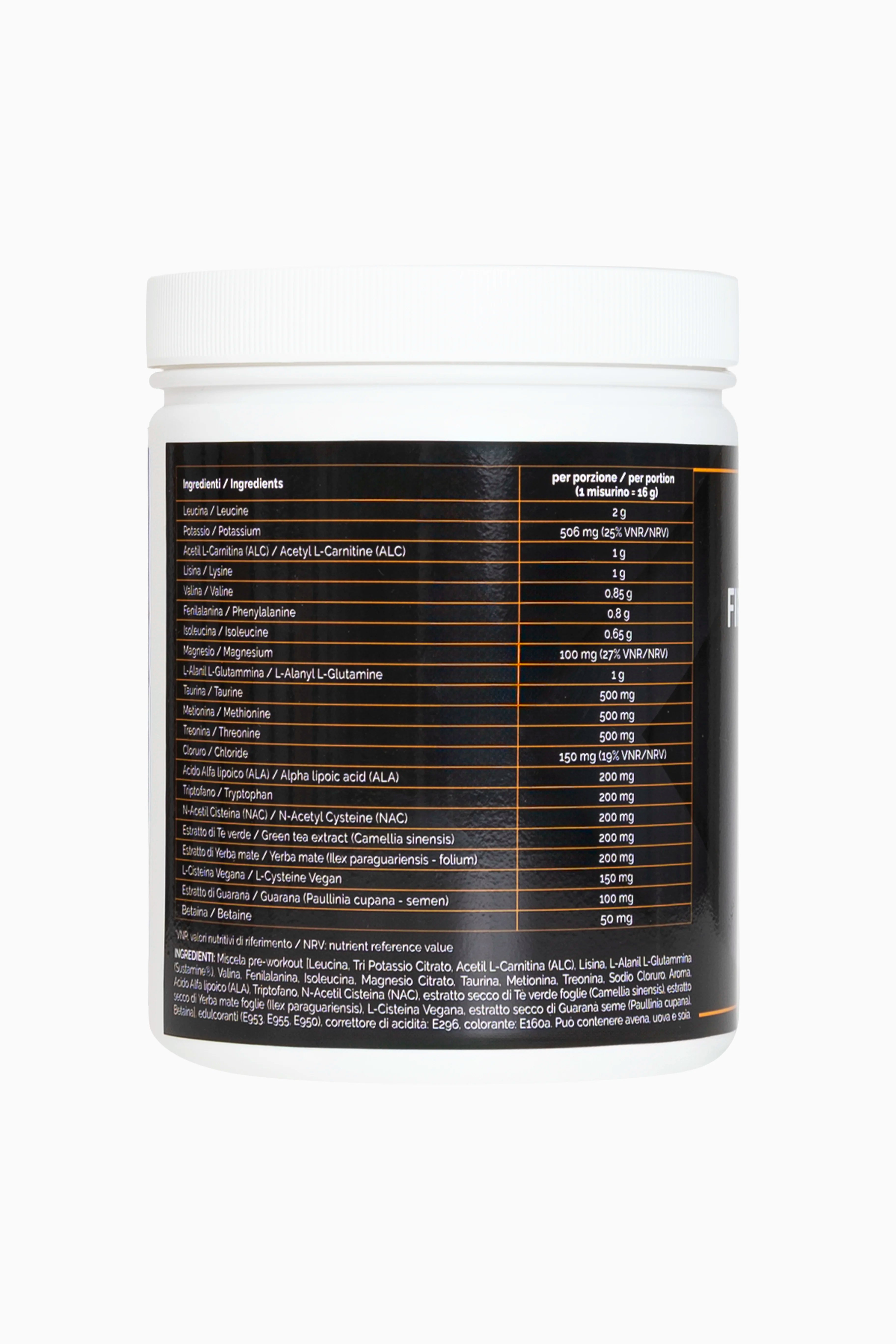 Fireworks Out Pre-workout Arancia 500gr - INTEGRATORI - fgm04