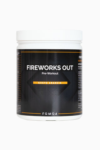 Fireworks Out Pre-workout Arancia 500gr - INTEGRATORI - fgm04