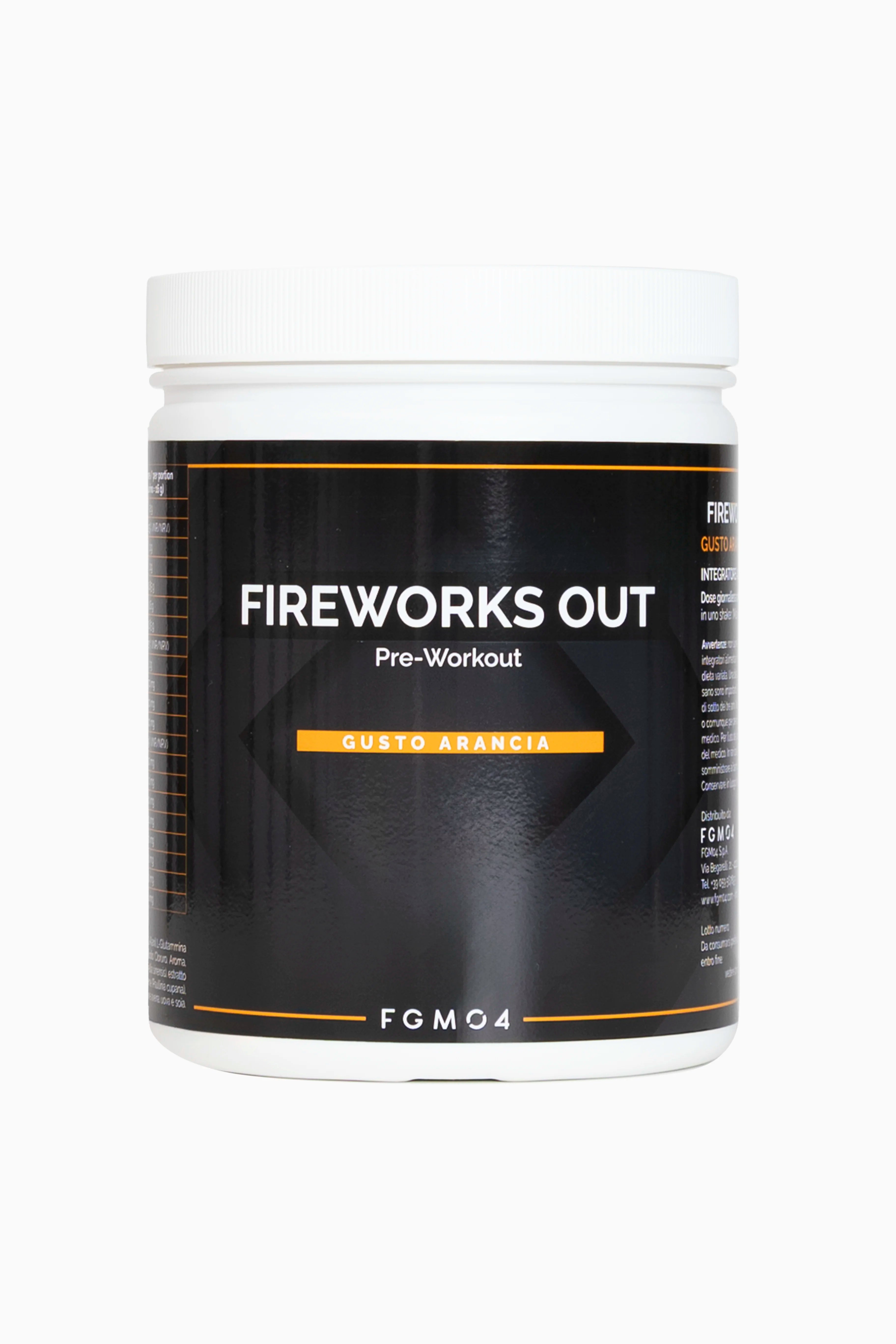 Fireworks Out Pre-workout Arancia 500gr - INTEGRATORI - fgm04