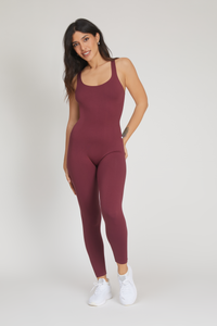 Merlot Dynamic Jumpsuit