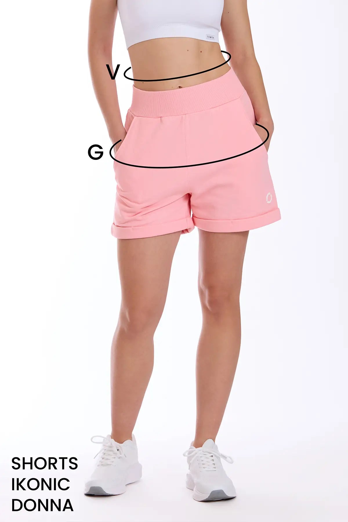 Guida alle taglie: shorts ikonic donna
