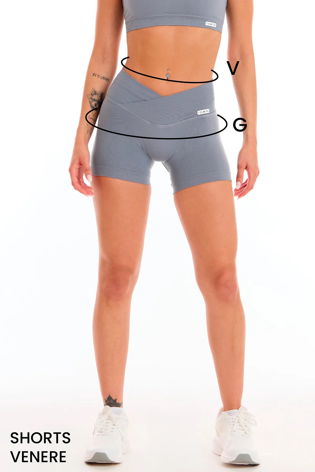 Guida alle taglie: Shorts Push Up Venere