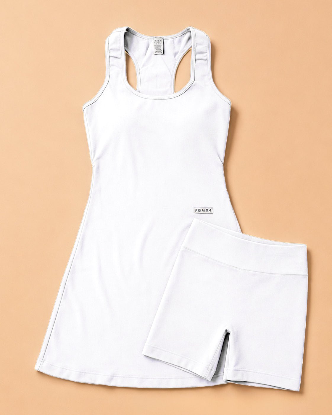 Abito Crush Bianco - FGM04 - ABBIGLIAMENTO - fgm04