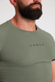 T-Shirt Dry Verde Oliva - FGM04