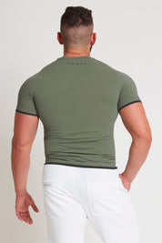 T-Shirt Dry Verde Oliva - FGM04