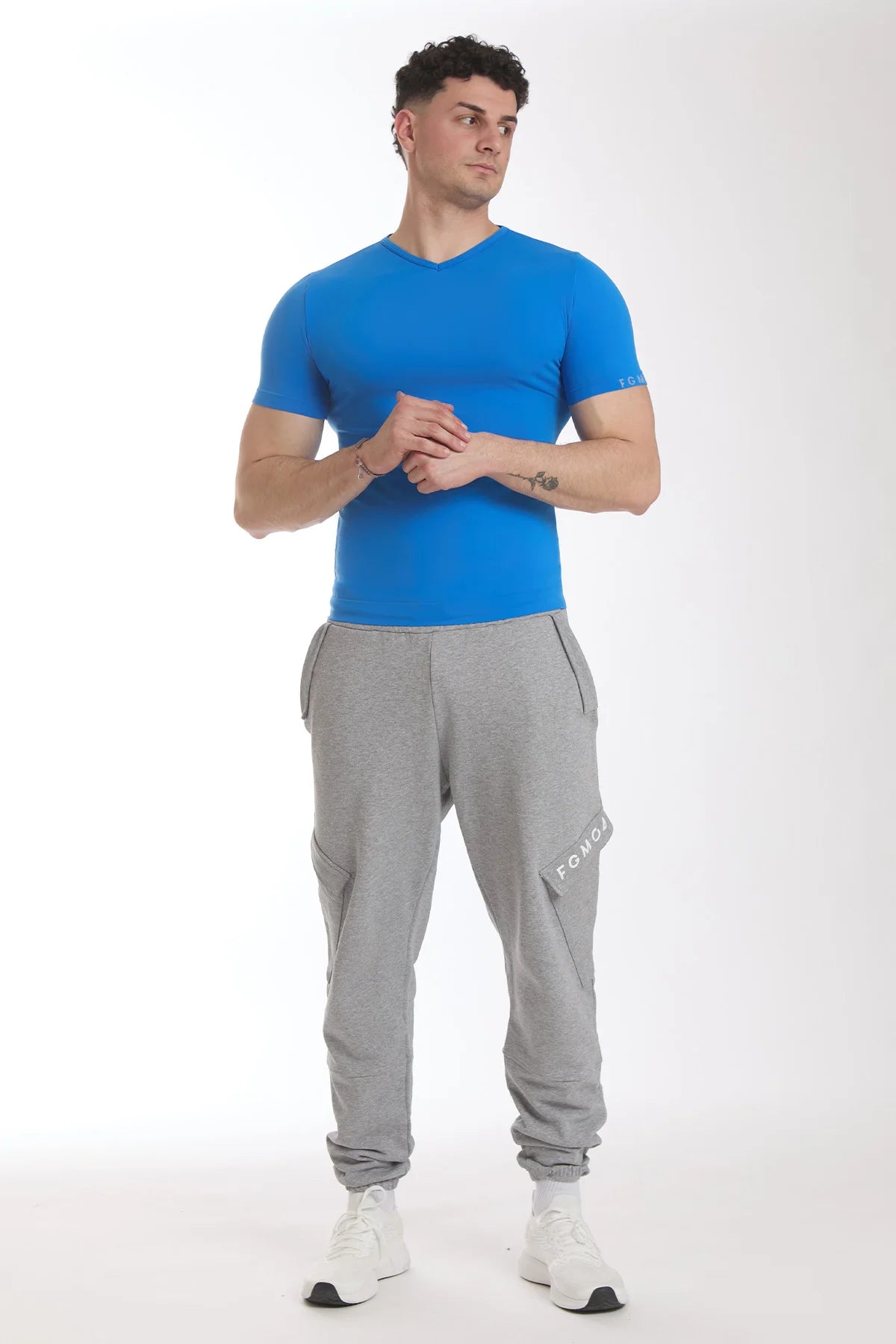 T-shirt Uomo Manica Corta Blu Navy - FGM04 - OFFERTE SPECIALI - fgm04