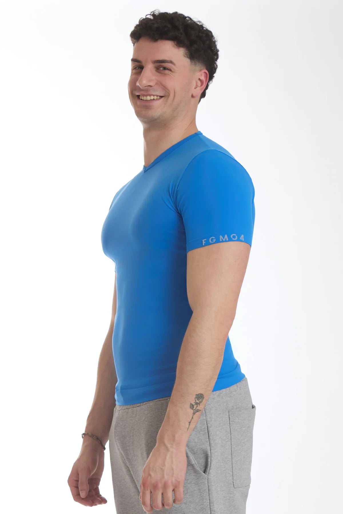 T-shirt Uomo Manica Corta Blu Navy - FGM04 - OFFERTE SPECIALI - fgm04