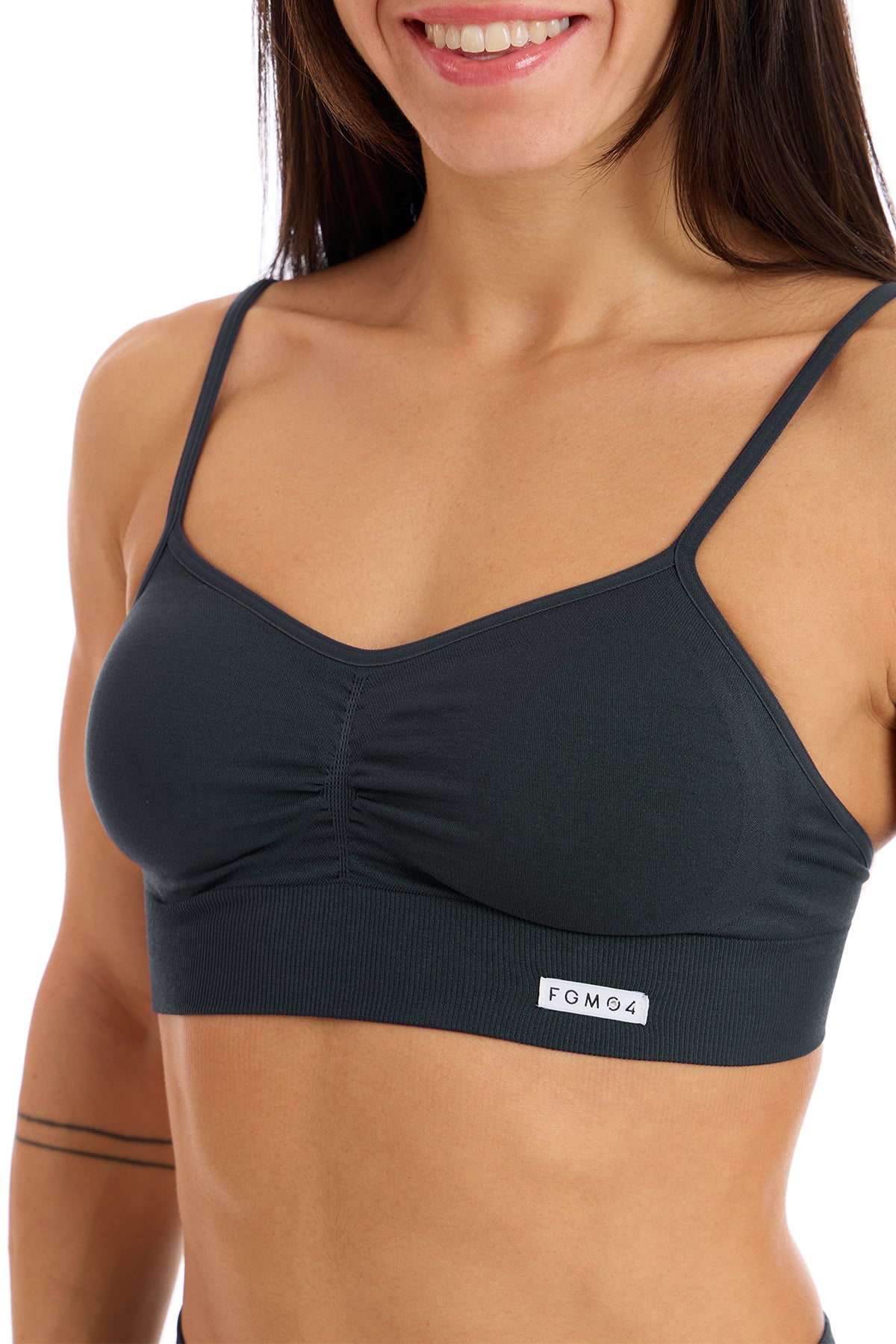 Top Kiss Grigio Dark Shadow - FGM04 - Maglie e Top - fgm04