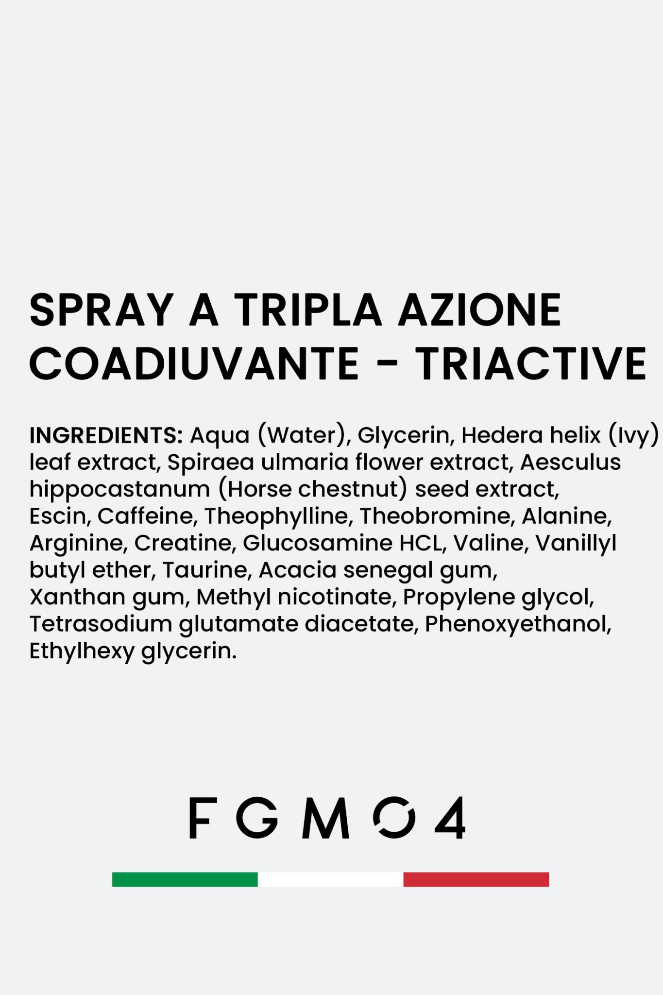Triactive Spray 200ml - FGM04 - CREME ANTICELLULITE - fgm04