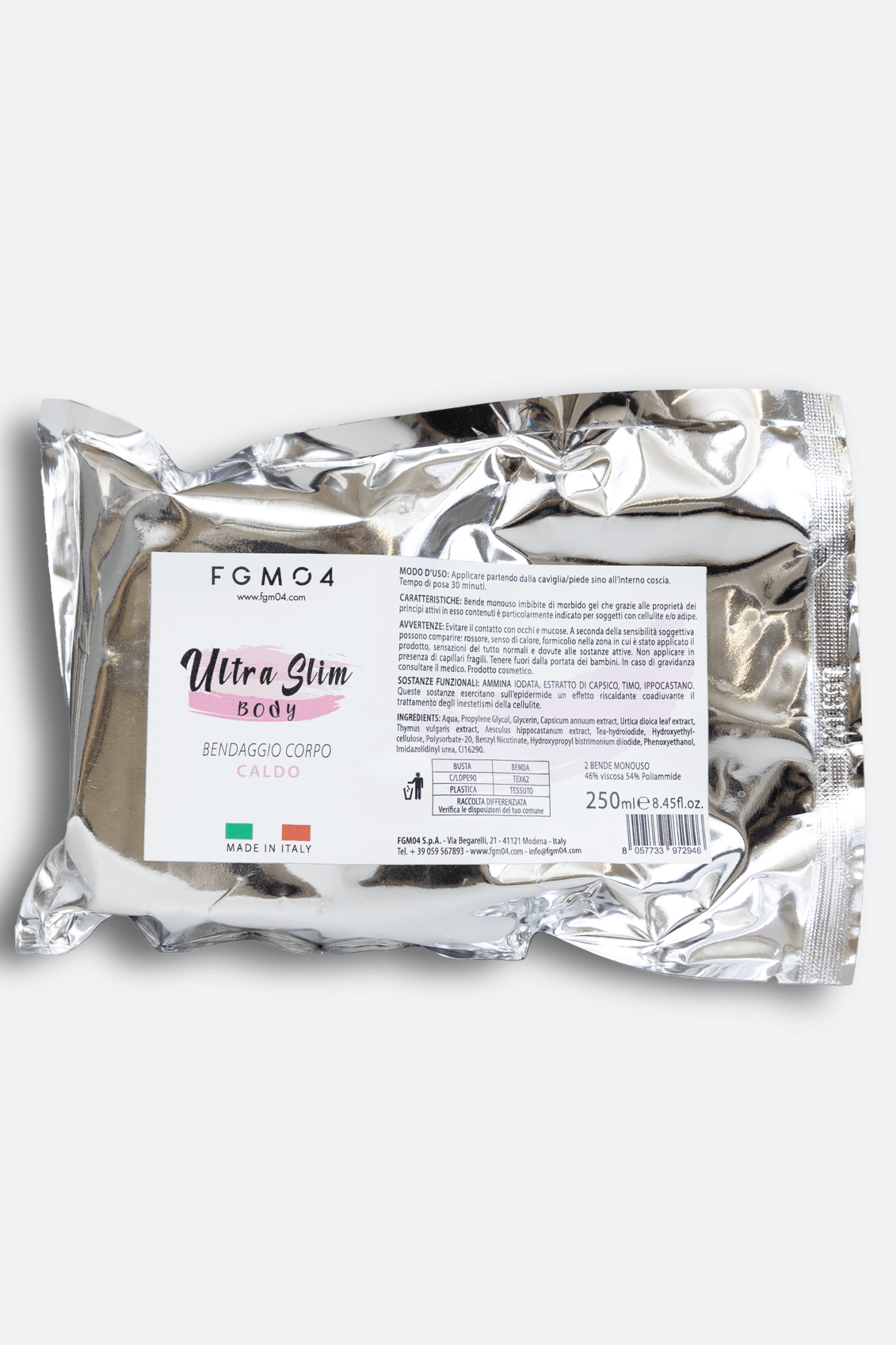 KIT 10 BENDAGGI - SNELLENTE - Fast Bundle - CREME PER ADIPE - fgm04