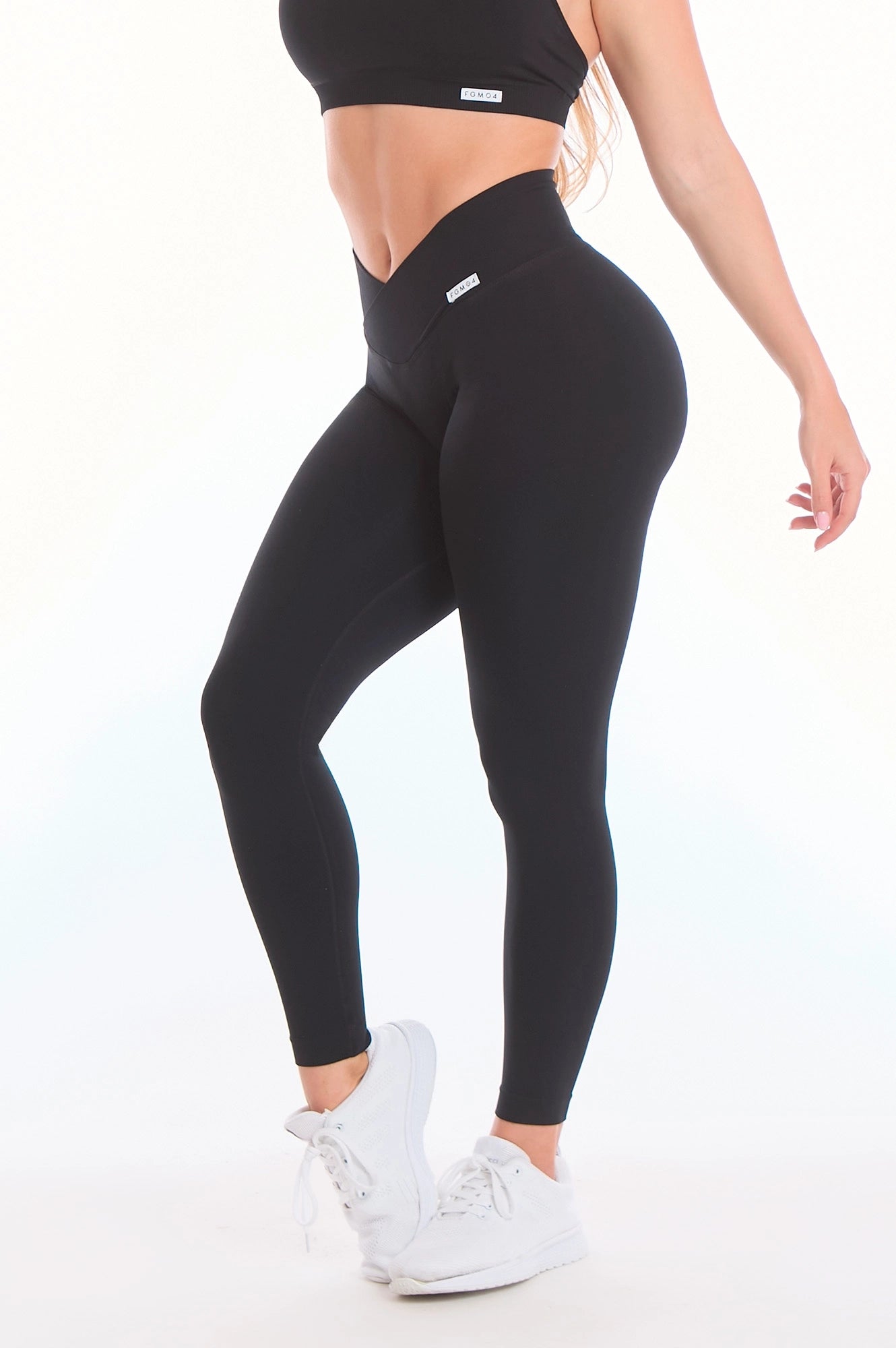 Leggings Push Up Venere Nero - FGM04 - LEGGINGS ANTICELLULITE - fgm04